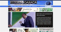 Desktop Screenshot of libertad-oaxaca.info