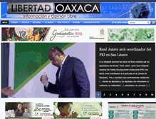 Tablet Screenshot of libertad-oaxaca.info